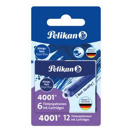 Pelikan Cartouches d'encre 4001 TP/6, bleu royal