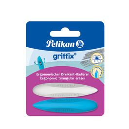Pelikan Gomme triangulaire griffix, sur carte blister