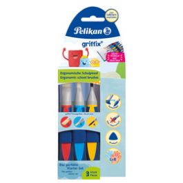Pelikan Set de pinceaux scolaires griffix, 5 pièces