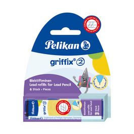 Pelikan griffix Mines pour porte-mines, emballage blister