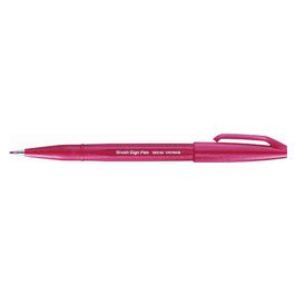 PentelArts Stylo feutre Brush Sign Pen SES 15, framboise