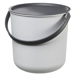 Plast team Seau de rangement AKITA, 53 litres, gris nuage