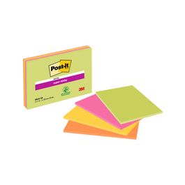 Post-it Bloc-note super sticky Meeting Notes, 203 x 152 mm