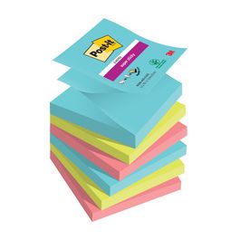 Post-it Bloc-note adhésif super sticky z-notes, 76 x 76 mm