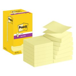 Post-it Bloc-note adhésif super sticky z-notes, 76 x 76 mm