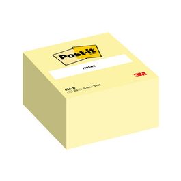Post-it Bloc-note cube notes, 76 x 76 mm, jaune
