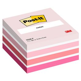 Post-it Bloc-note cube notes, 76 x 76 mm, pink