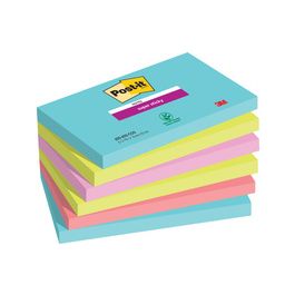 Post-it Bloc-note super sticky notes, 127 x 76 mm, Cosmic