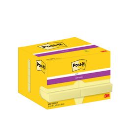 Post-it Bloc-note super sticky notes, 51 x 76 mm, jaune