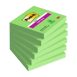Post-it Bloc-note super sticky notes, 76 x 76 mm, vert