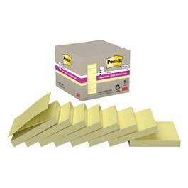 Post-it Bloc-notes super sticky Recycling Z-Notes, jaune
