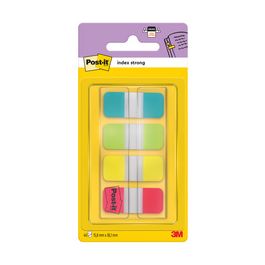 Post-it Marque-page Index Strong Mini, 16 x 38mm, 4 couleurs