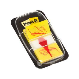 Post-it Marque-page Index Symbol "Signature"