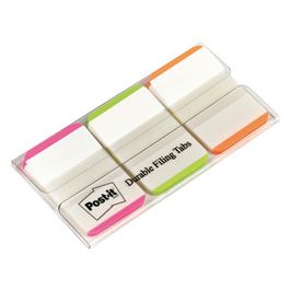 Post-it Marque-pages Index Strong, avec surface blanche