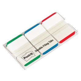 Post-it Marque-pages Index Strong, avec surface blanche