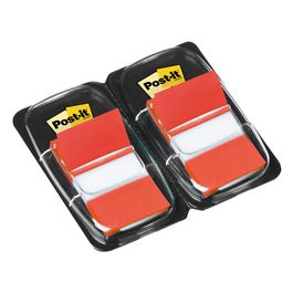 Post-it Marque-page adhésif Index, 25,4 x 43,2 mm, rouge