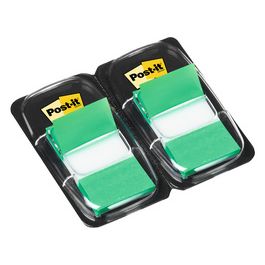 Post-it Marque-page adhésif Index, 25,4 x 43,2 mm, vert