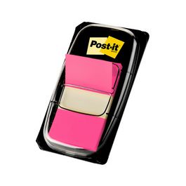 Post-it Marque-page adhésif Index, 25,4 x 43,2 mm, pink