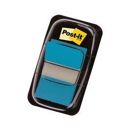 Post-it Marque-page adhésif Index, 25,4 x 43,2 mm, turquoise