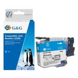 Cartouche haut de gamme compatible Brother LC528C - cyan
