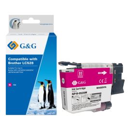Cartouche haut de gamme compatible Brother LC528M - magenta