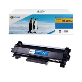 Toner haut de gamme compatible Brother TN2510XXL - noir