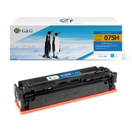 Toner haut de gamme compatible Canon 6368C002 / 075H - cyan