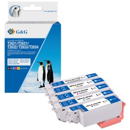 Cartouches hauts de gamme compatibles Epson C13T26164010 / 26 - multipack 5 cartouches :BK,PB,C,M,Y
