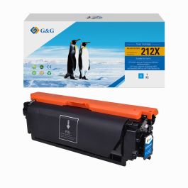 Toner haut de gamme compatible HP W2121X / 212X - cyan