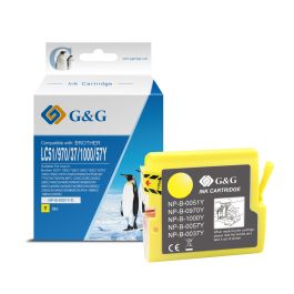 Cartouche haut de gamme compatible Brother LC1000Y - jaune