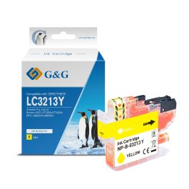 Cartouche haut de gamme compatible Brother LC3213Y - jaune