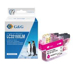 Cartouche haut de gamme compatible Brother LC3219XLM - magenta
