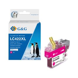 Cartouche haut de gamme compatible Brother LC422XLM - magenta