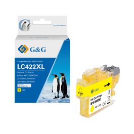 Cartouche haut de gamme compatible Brother LC422XLY - jaune