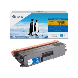 Toner haut de gamme compatible Brother TN329C - cyan