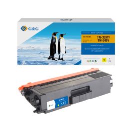 Toner haut de gamme compatible Brother TN329Y - jaune