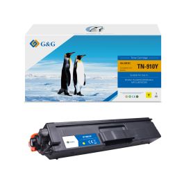 Toner haut de gamme compatible Brother TN910Y - jaune
