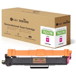 Toner haut de gamme compatible Brother TN247M - magenta