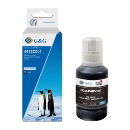 Bouteille d'encre haut de gamme compatible Canon 4412C001 / GI-56 BK - noire