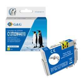 Cartouche haut de gamme compatible Epson C13T02W44010 / 502XL - jaune