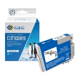 Cartouche haut de gamme compatible Epson C13T16324010 / 16XL - cyan