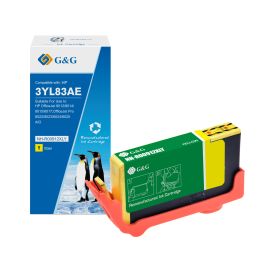 Cartouche haut de gamme compatible HP 3YL83AE / 912XL - jaune