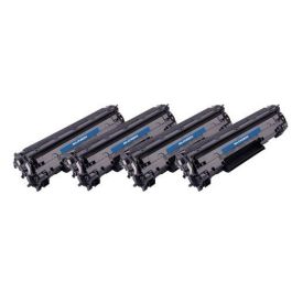 Toner haut de gamme compatible HP CF283XD / 83X - noir - pack de 4