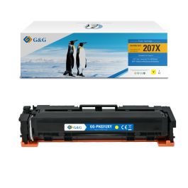 Toner haut de gamme compatible HP W2212X / 207X - jaune