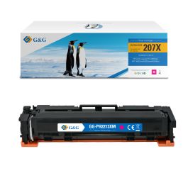 Toner haut de gamme compatible HP W2213X / 207X - magenta