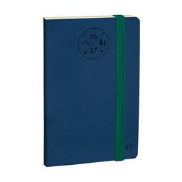 QUO VADIS Agenda Horizontal 24 SD Prestige, 2026/2027, bleu