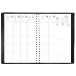 QUO VADIS EXDI Agenda "OLYMPE S", 160 x 240 mm, 2026, noir