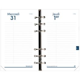 QUO VADIS Recharge Timer 17, 1 jour par page, 2026/2027