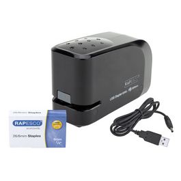 RAPESCO Agrafeuse électrique 626EL, noir