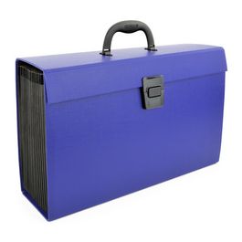 RAPESCO Trieur valisette, A4, 19 compartiments, bleu